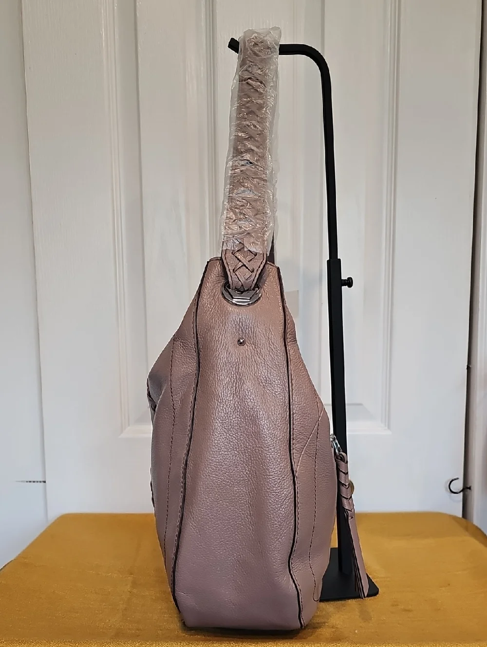 orYANY Large Chelsea‎ Leather Hobo Bag - Mocha NWT MSRP $278